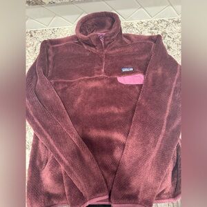 Patagonia Maroon Fleece Jacket